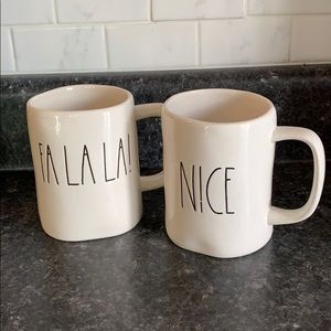 Rae Dunn Christmas duo.